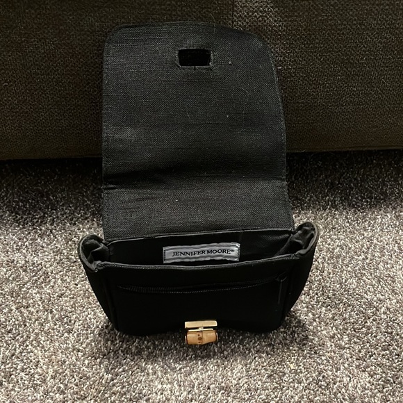 Jennifer Moore Canvas Bamboo Handled mini bag - Picture 5 of 8